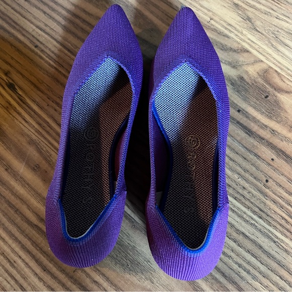 Rothy's Points in "Violet," purple, EUC, Size 8 - Picture 5 of 7